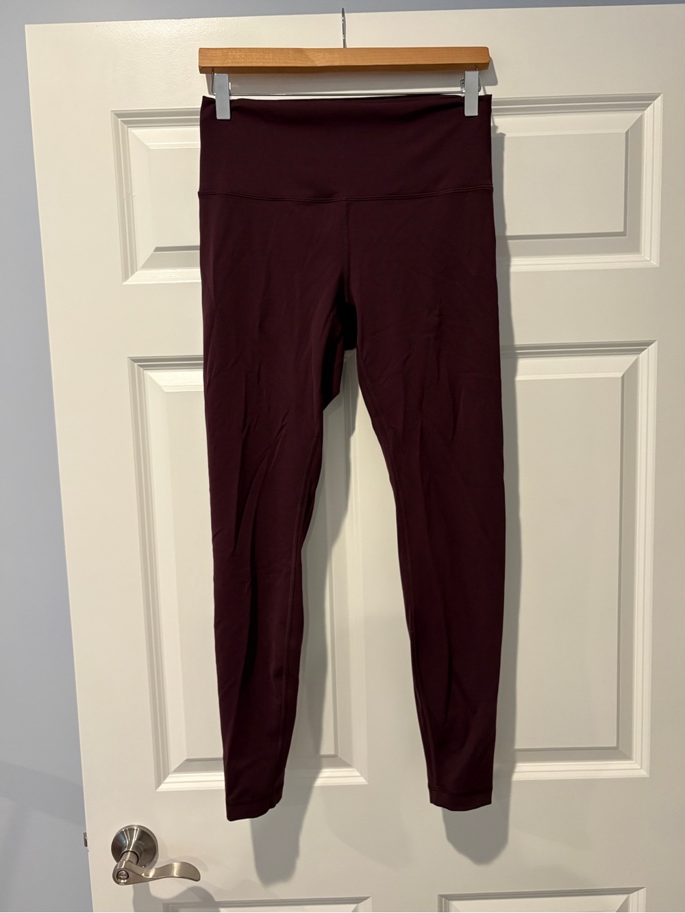 Lululemon Plum Wunder Train Leggings